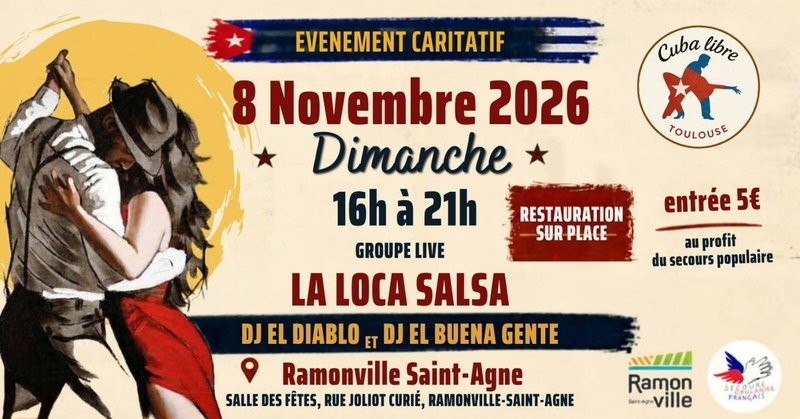 Danse caritative avec Cuba Libre