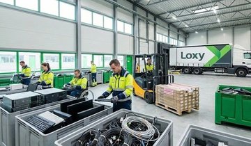 Visite thématique "les solutions d'une entreprise adaptée du recyclage des déchets électroniques"