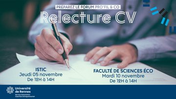 CHECK CV / Relecture sans rendez-vous
