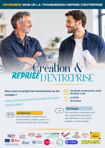Création & reprise d'entreprise