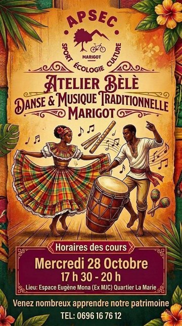 ATELIER BÈLÈ DANSE & MUSIQUE TRADITIONNELLE