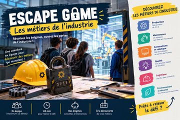 Découverte des métiers à travers un escape game