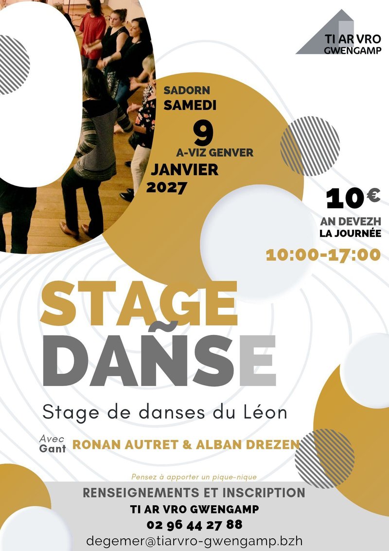 Stage de danse du Haut et Bas Léon