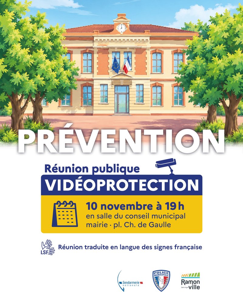 Réunion publique : vidéoprotection