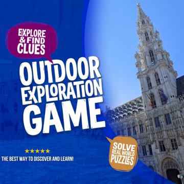 Jeu d'exploration en plein air « Sauvetage à Bruxelles »