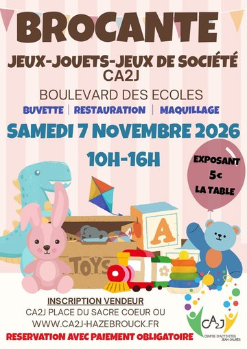 Brocante jeux et jouets