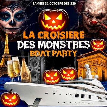 La Croisère Des Monstres Halloween Boat Party Club Hanté