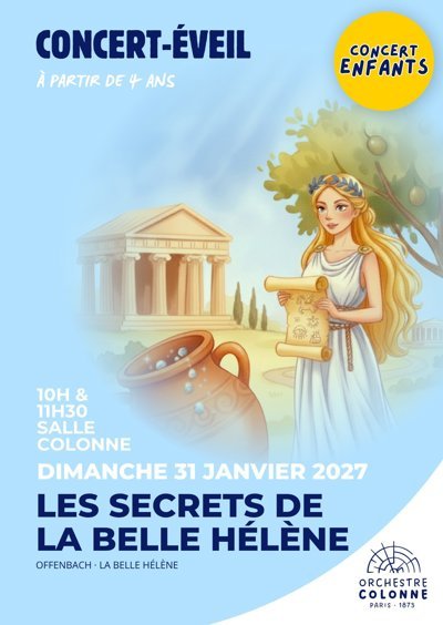 Concert-éveil : Les Secrets de la Belle Hélène