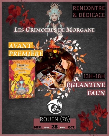 Églantine Faun, nouvelle autrice chez Osméosis, sera en dédicace à Rouen !
