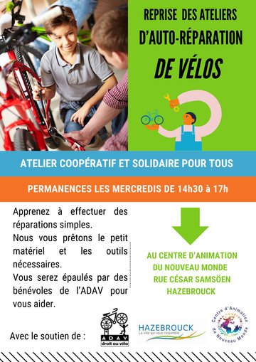 Les Biclous du Nouveau Monde: Répare ton vélo