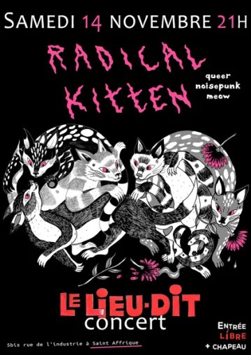 Concert : "Radical Kitten" débarque