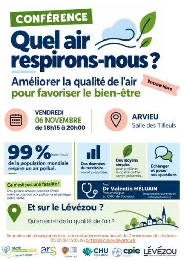 « Quel air respirons-nous ? Améliorer la qualité de l’air pour favoriser le bien-être »,