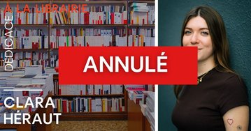 ANNULÉ - Dédicace de Clara Héraut