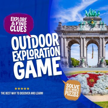 Jeu d'exploration en plein air « La chasse au trésor du Hollandais » à Bruxelles