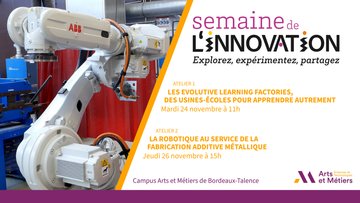 La robotique au service de la fabrication additive métallique
