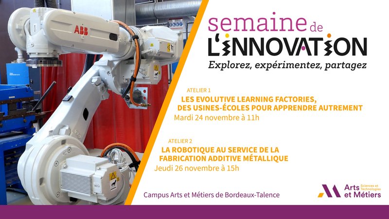 La robotique au service de la fabrication additive métallique