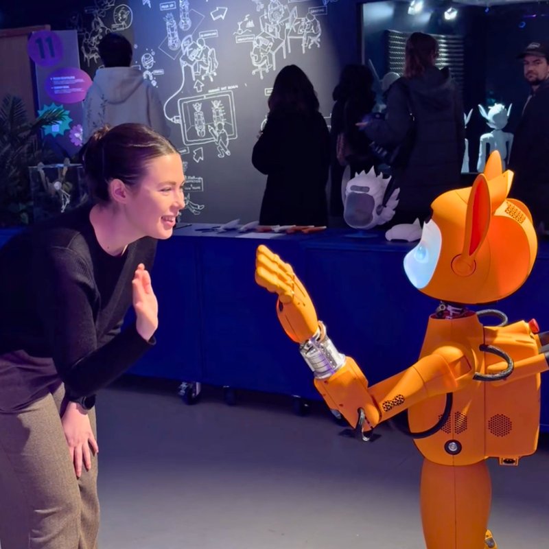 Expérience Mirokaï - Musée Robotique et IA