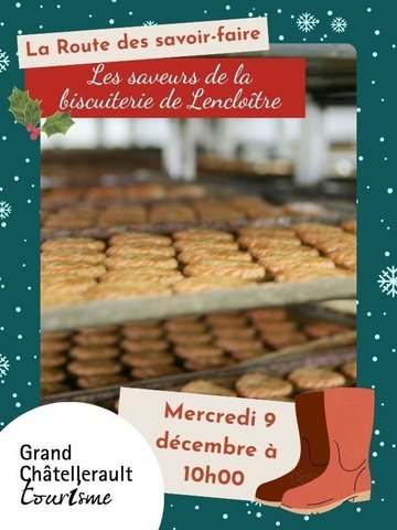 Les saveurs sucrées de la biscuiterie de Lencloître