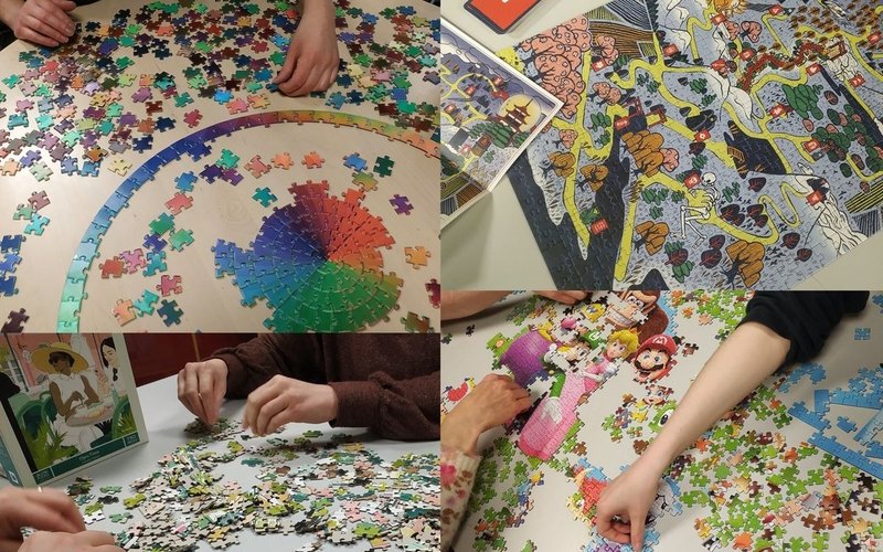 Défi collectif : Puzzle 3 000 pièces