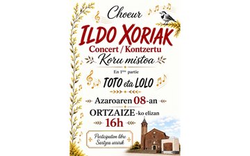 Choeurs basques mixtes Ildo Xoriak