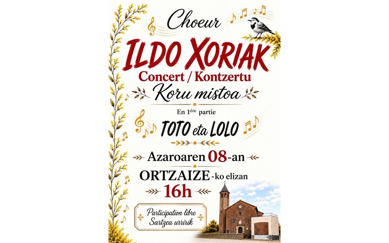 Choeurs basques mixtes Ildo Xoriak