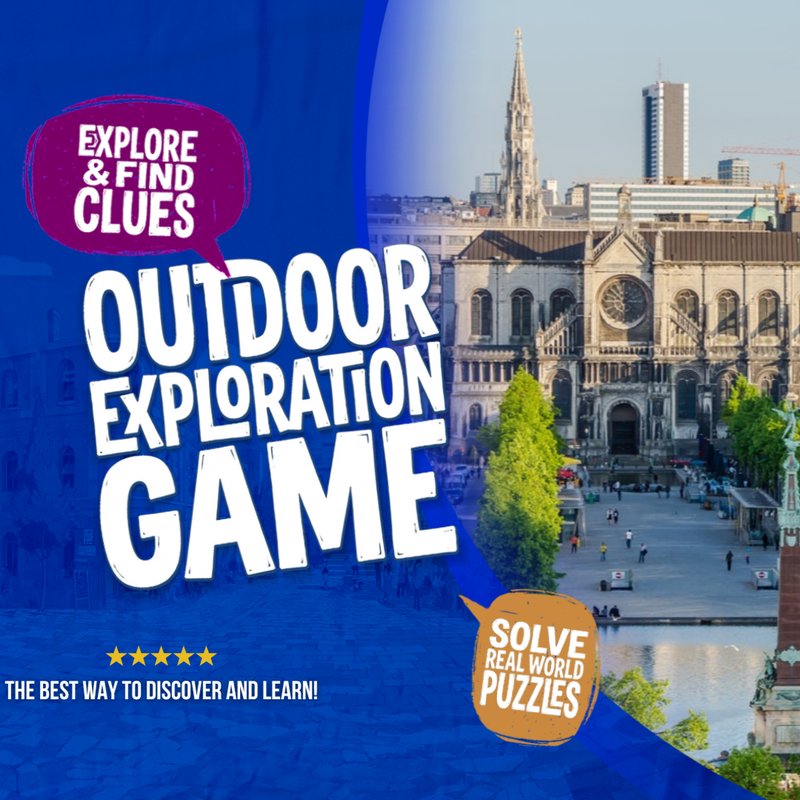 Jeu d'exploration historique en plein air à Bruxelles