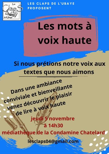 les mots à voix haute
