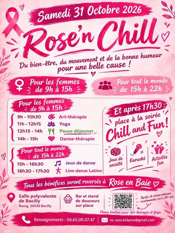 Octobre Rose "Rose'n chill"