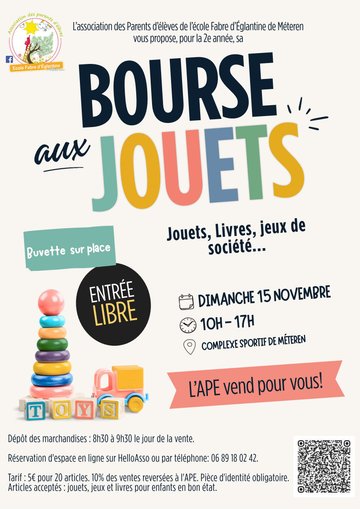 Bourse aux jouets