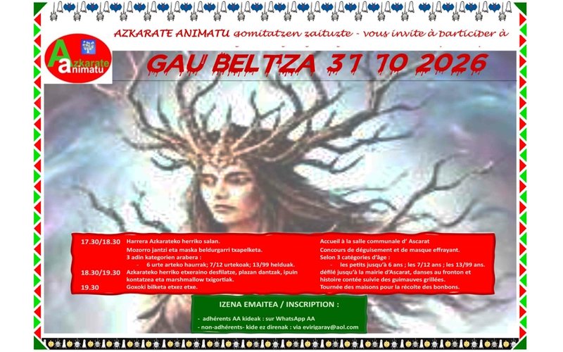 Gau Beltza : la nuit noire