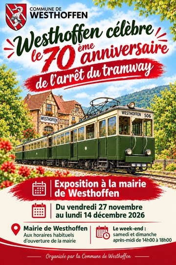 Exposition "70e anniversaire du tramway"