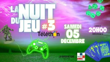 Nuit du jeu au profit du Téléthon