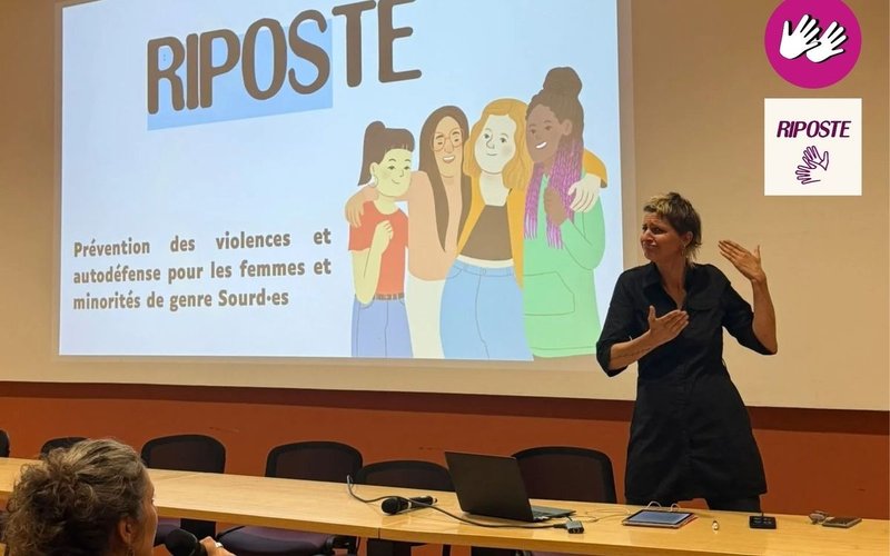 Conférence "État des lieux des violences faites aux femmes Sourdes et prévention des agressions, empowerment et autodéfense pour femmes et…