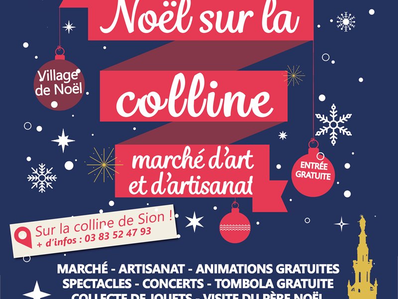 Noël sur la colline - marché d'art et d'artisanat
