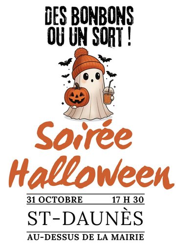 Soirée Halloween à Saint-Daunès
