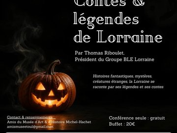 Conférence-buffet "Contes et légendes de Lorraine"