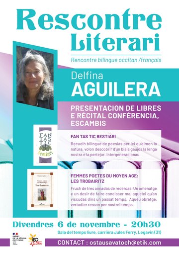 Rescontre-recital amb Delfina Aguilera