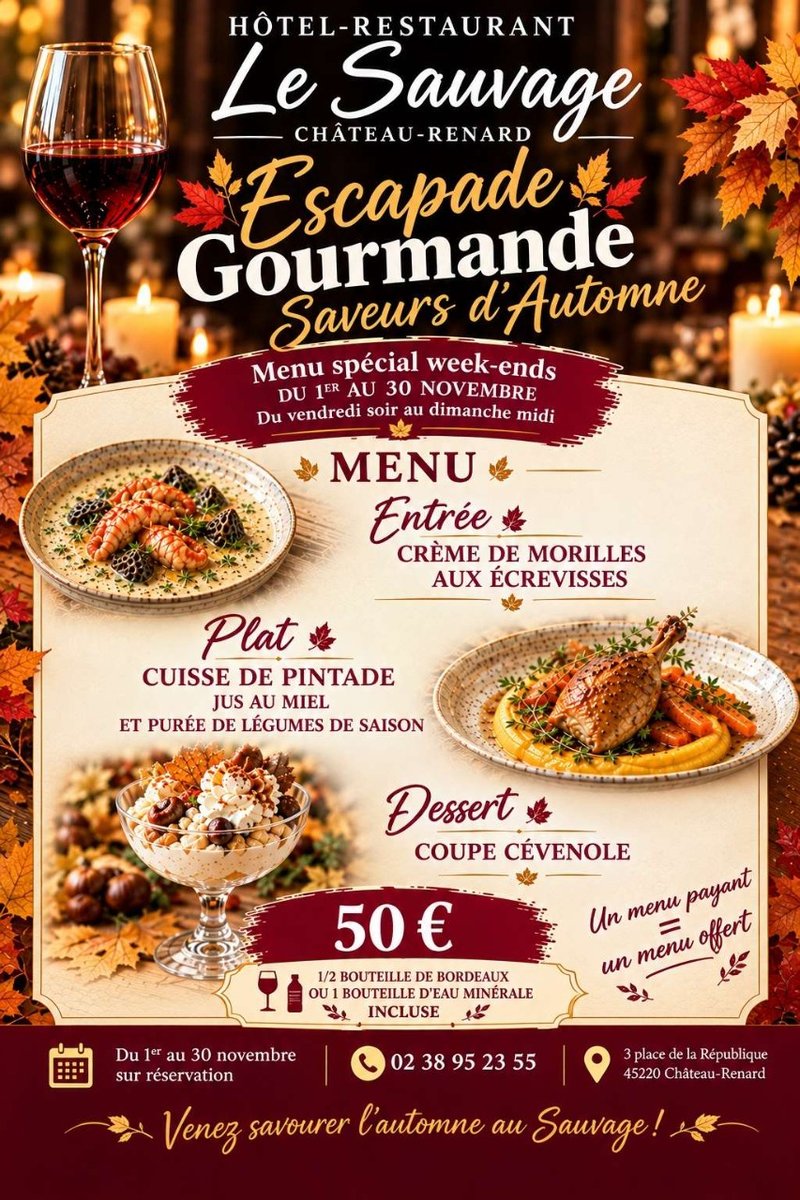 Escapade Gourmande - Saveurs d'Automne