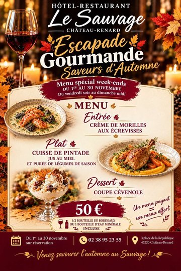 Escapade Gourmande - Saveurs d'Automne