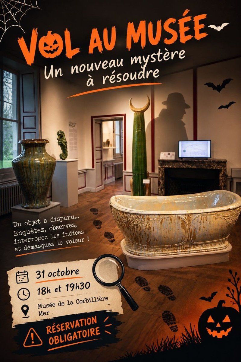 Vol au musée : un nouveau mystère à résoudre!