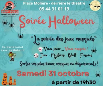 Soirée Halloween à Briv'yolo