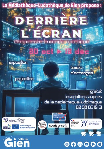 Derrière l'écran
