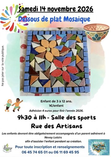 Atelier Dessous de plat
