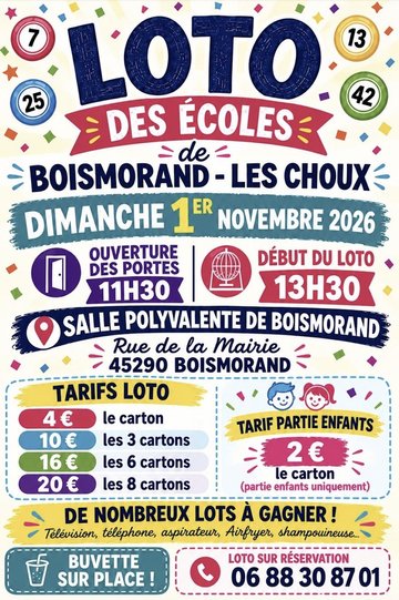 Loto des écoles