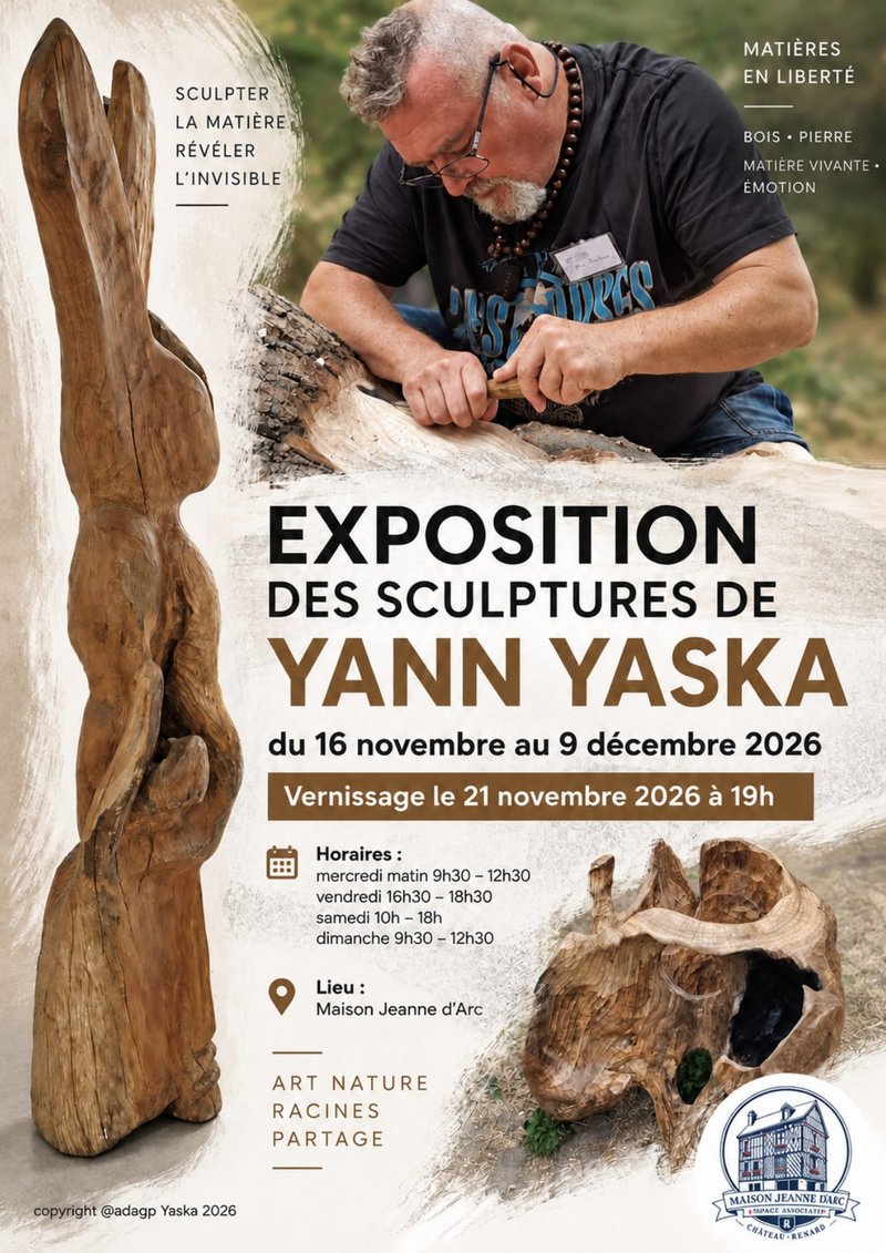 Exposition des sculptures de Yann Saska