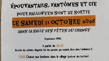 Epouvantails, fantômes et Cie sont de sortie pour l'occasion