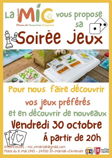 Soirée Jeux