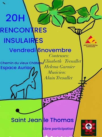 Spectacles "Rencontres insulaires - contes corses et siciliens"