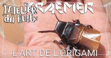Exposition – L’artiste en origami JP Kraemer expose à L’Atelier du Huit