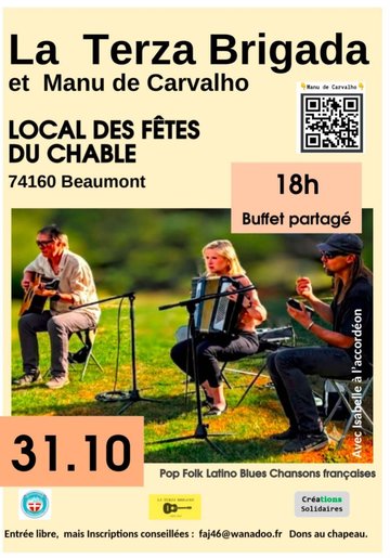 Concert Terza Brigada et Manu de Carvalho